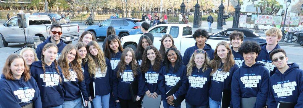 Dan Doughty in New Orleans with Advanced Concert Choir